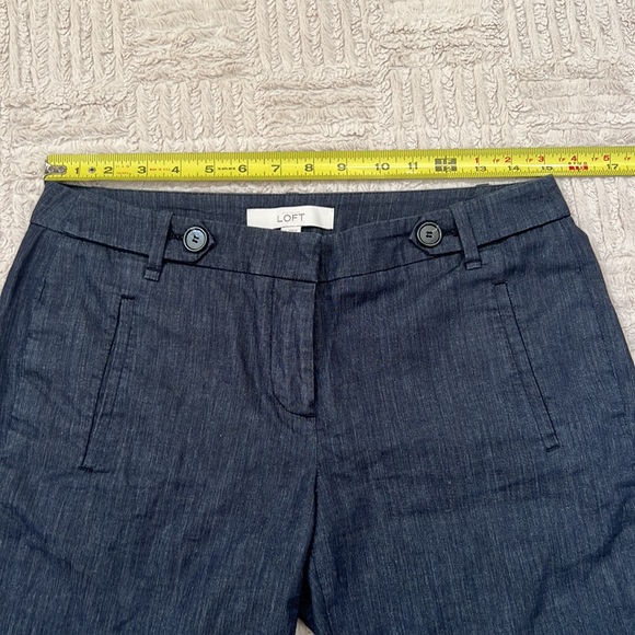 Ann Taylor LOFT button waist tab shorts size 2 EUC - Picture 9 of 16